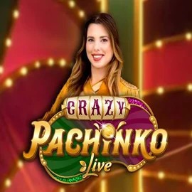 Live Casino logo of Crazy Pachinko from Evolution at Tip Top Casino