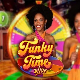 Funky Time by Evolution, showcased at tip-top-bets.nl – game logo