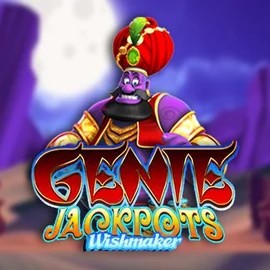 Genie Jackpots Wishmaker slot logo by Blueprint Gaming at Tip Top CasinoGenie Jackpots Wishmaker