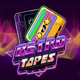 Retro Tapes slot visual from Push Gaming available on tip-top-bets.nl